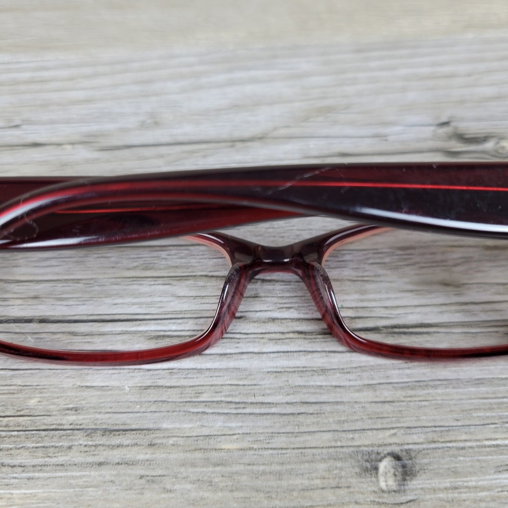 Michael Kors Eyeglasses Frames MK829 Burgundy Rectangular Women 50-16-135 - Picture 13 of 14